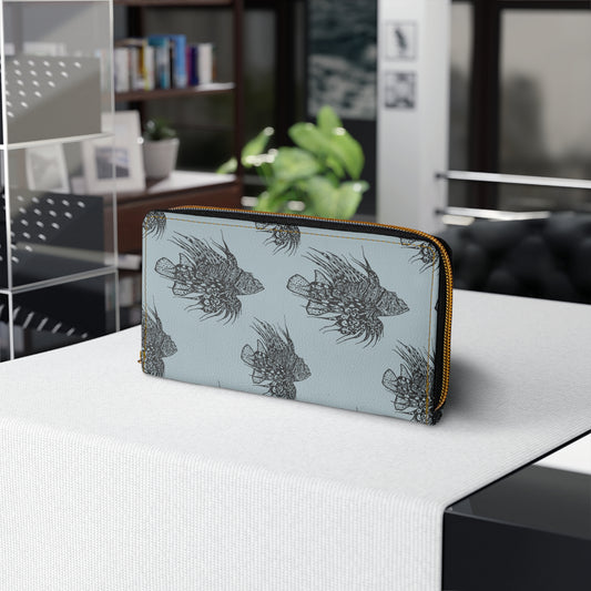 Lionfish Zipper Wallet
