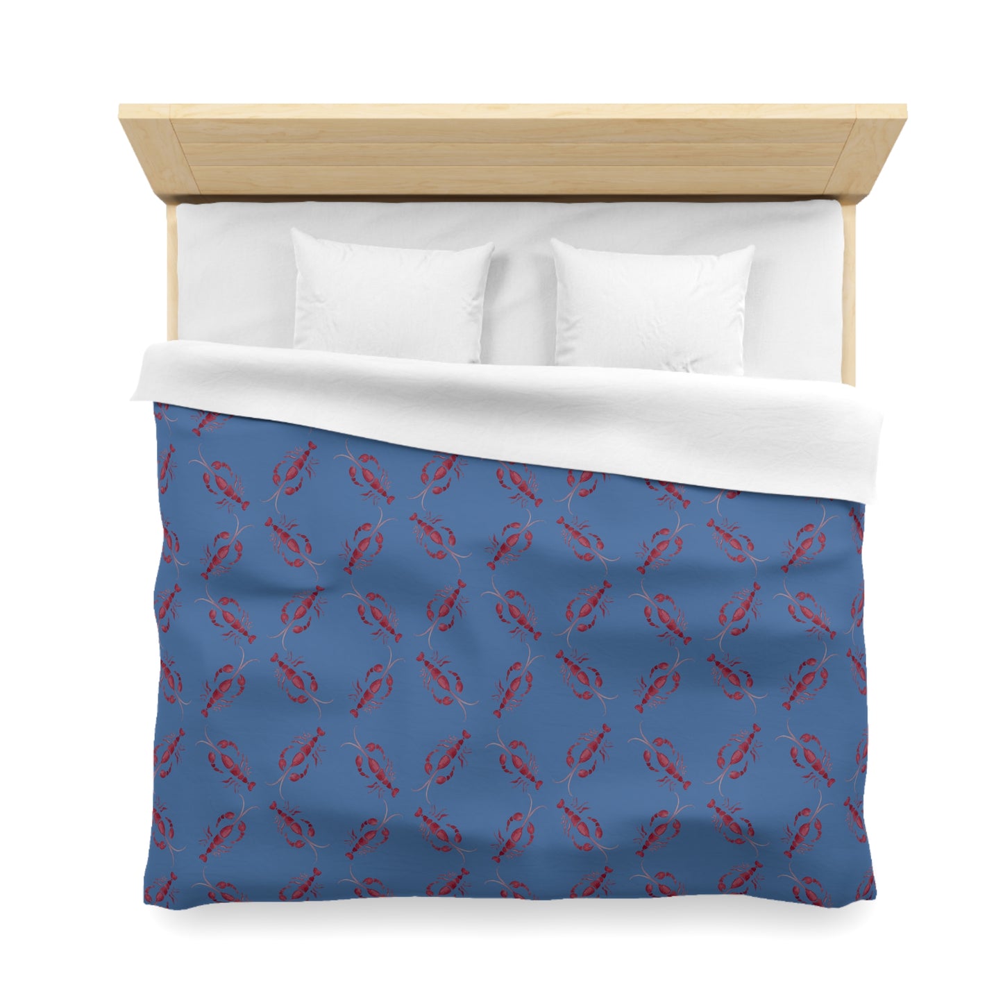 Lobster Microfiber Duvet Cover