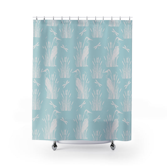 Heron Shower Curtain