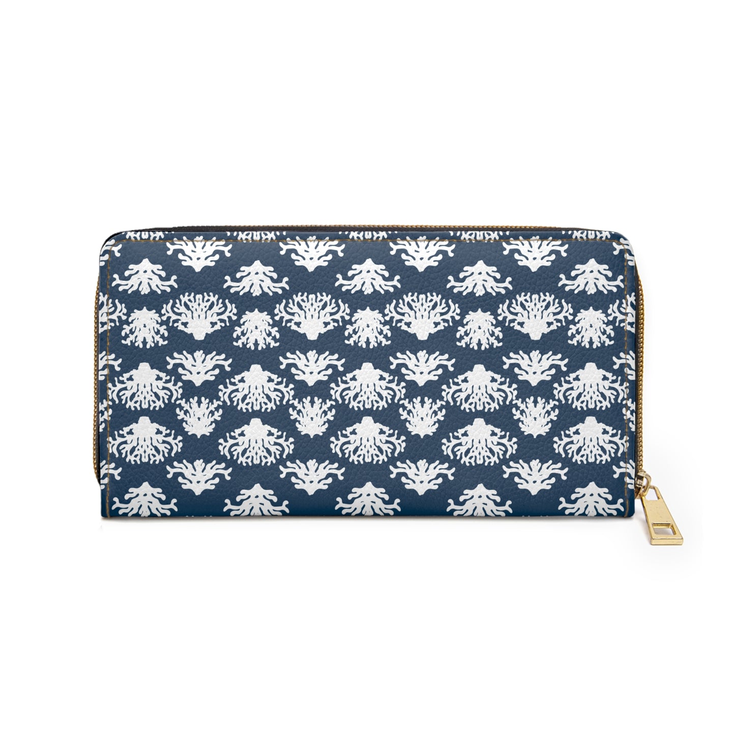 Coral Grand Blues Zipper Wallet