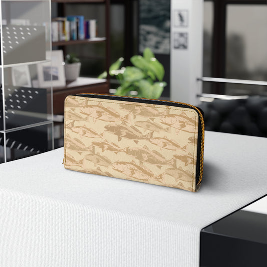 Red Drum Zipper Wallet
