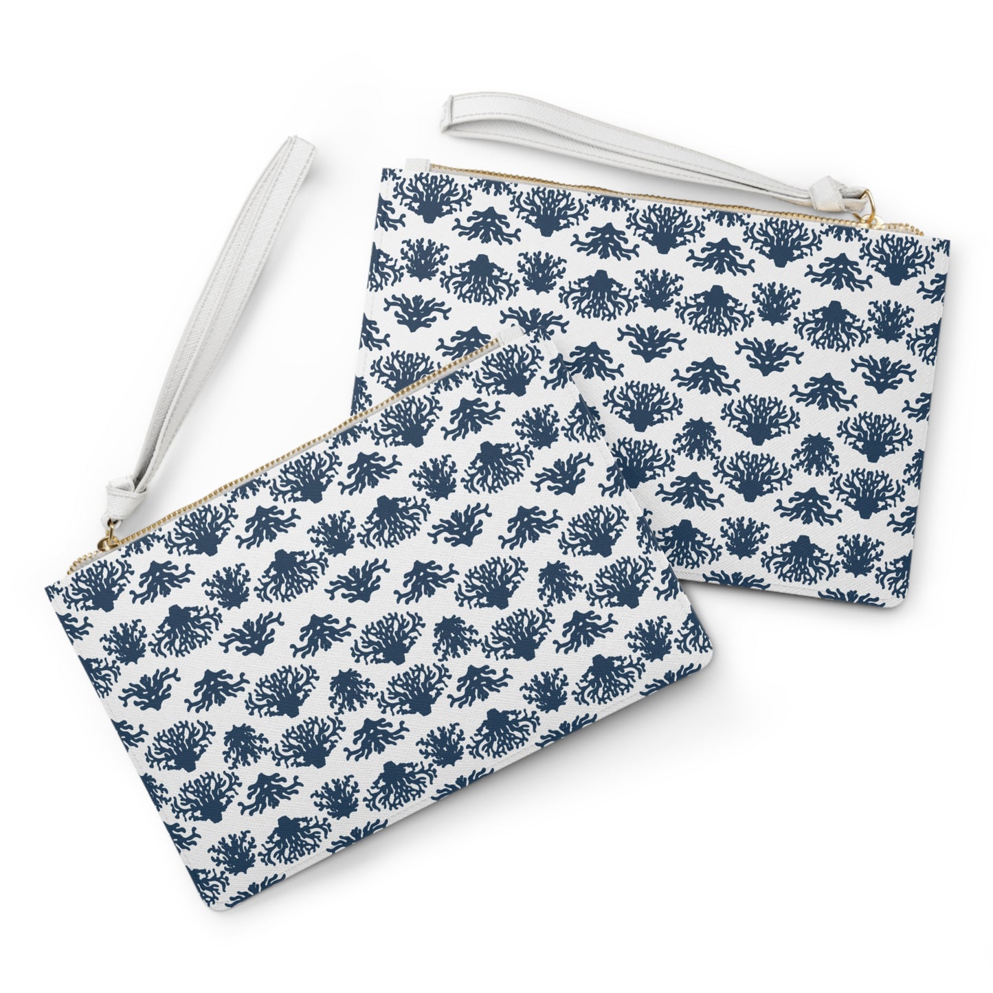 Coral Blues Clutch Bag