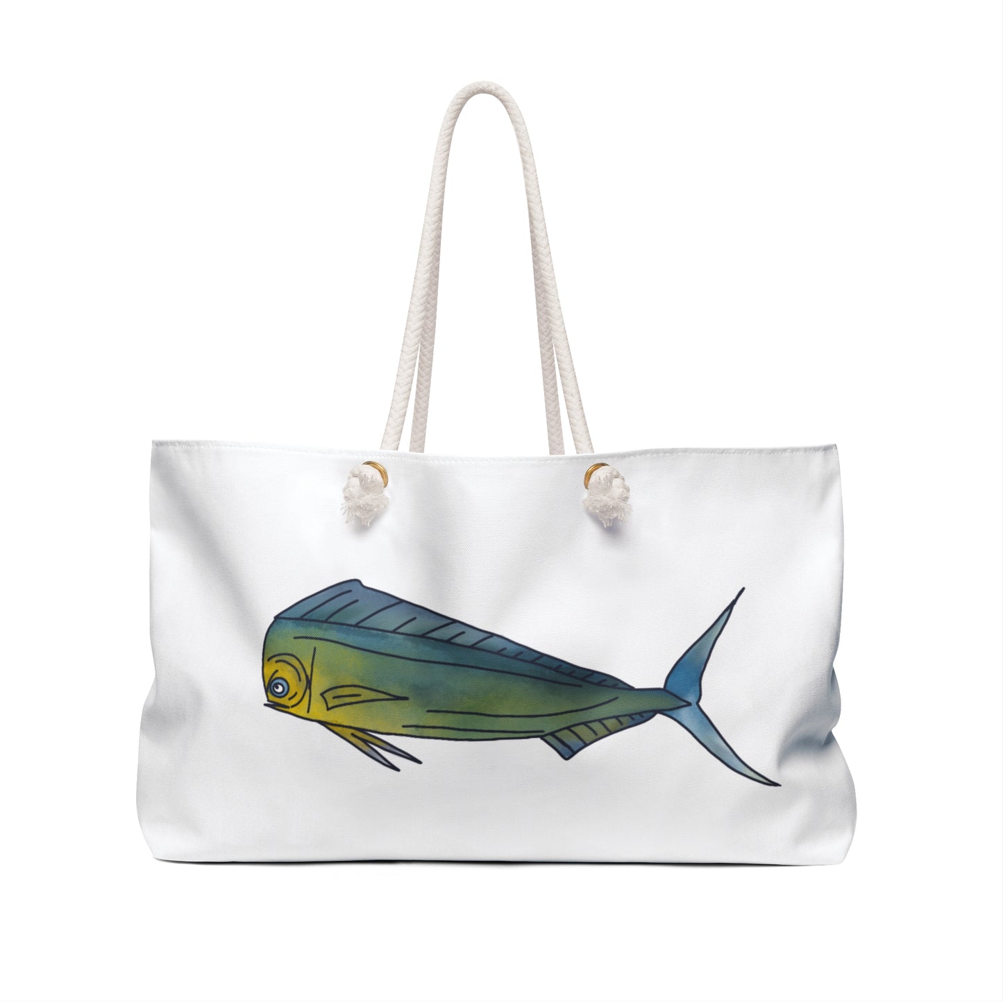Watercolor Mahi Weekender Bag