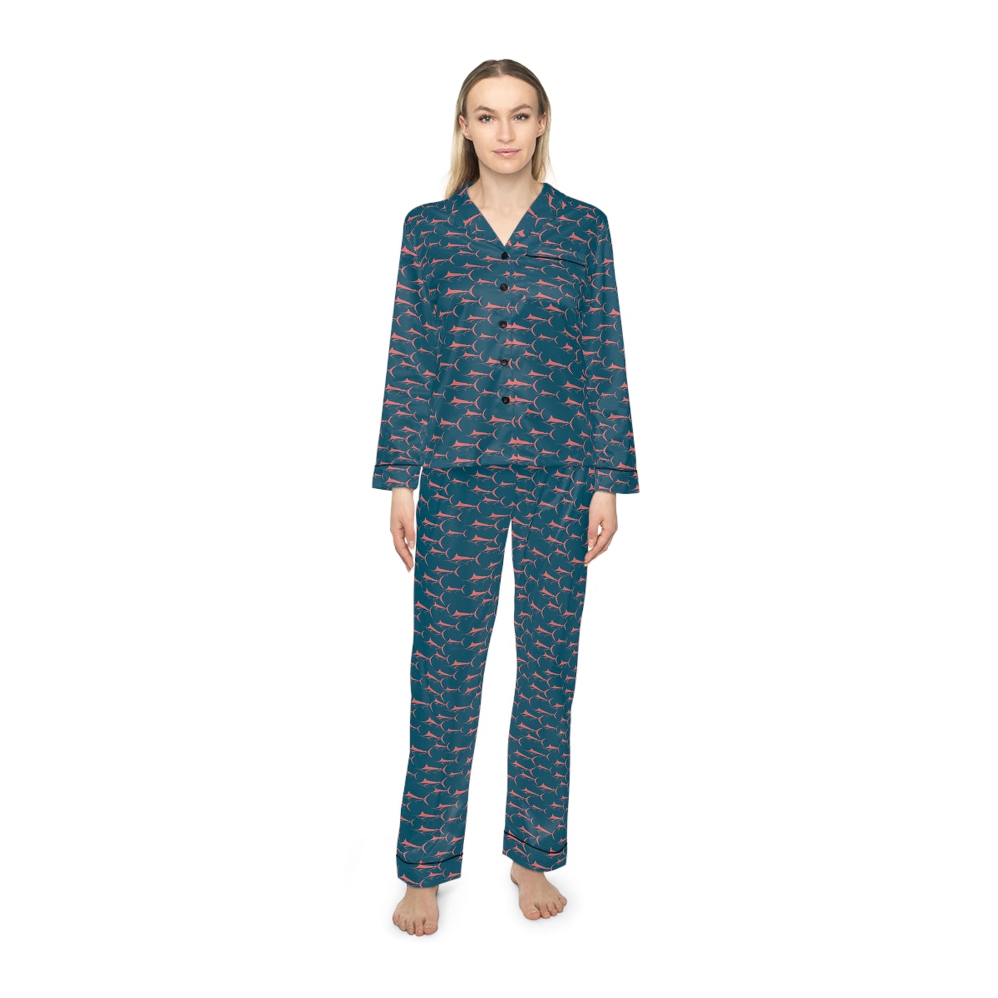 Marlin Women's Satin Pajamas