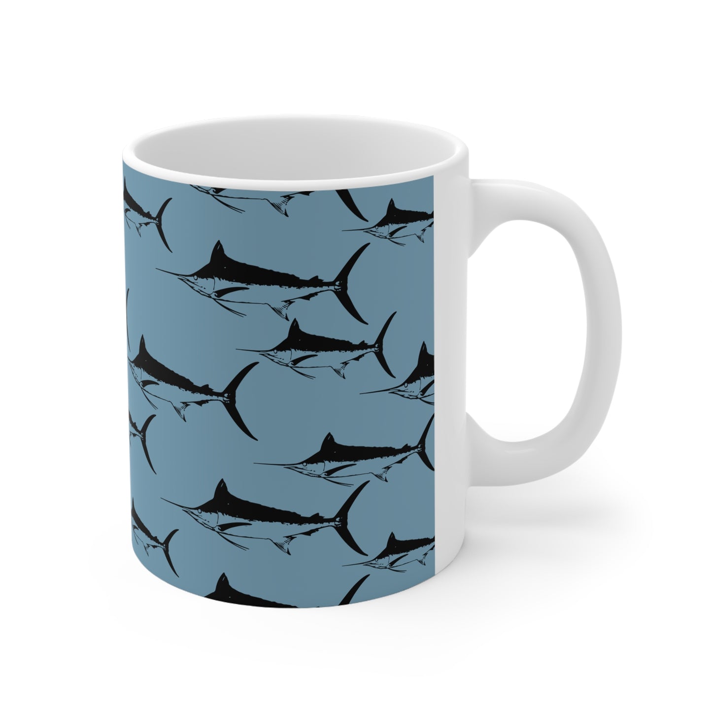 Marlin Ceramic Mug 11oz