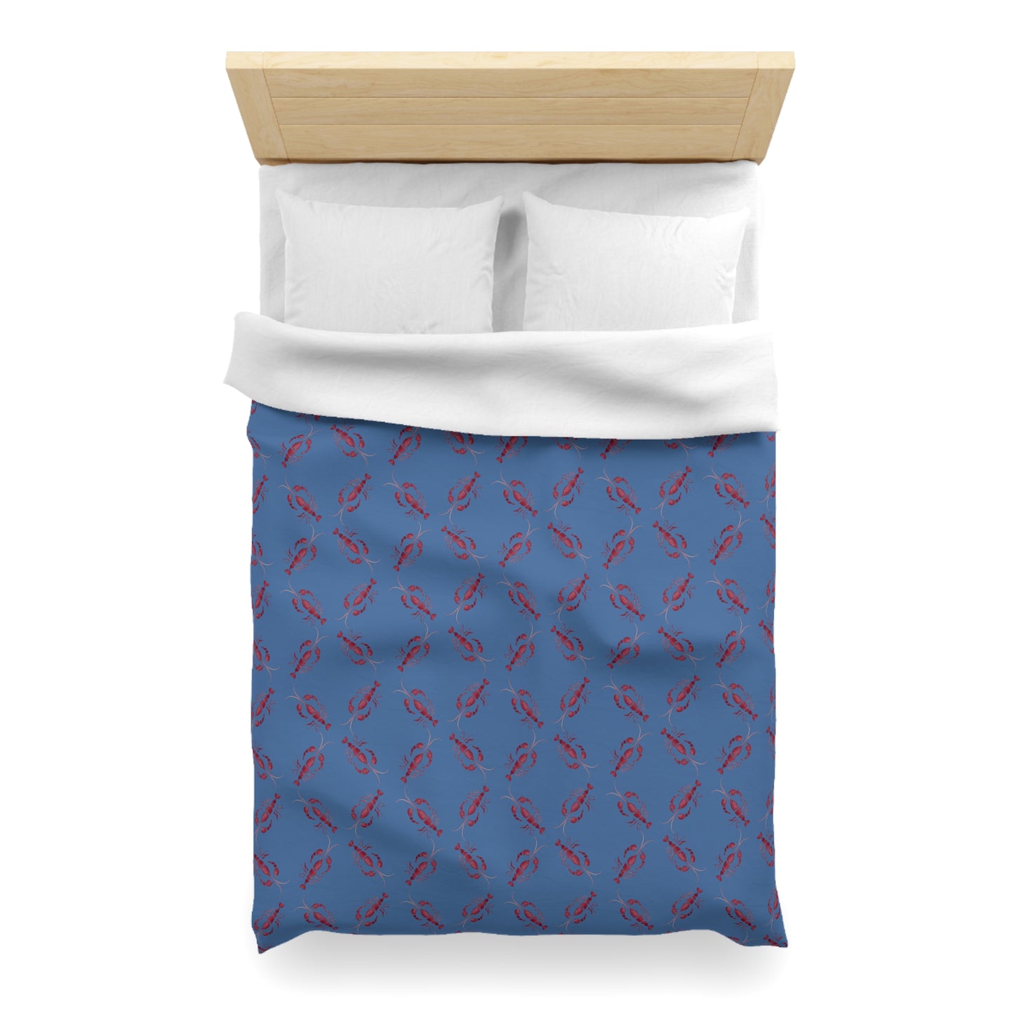 Lobster Microfiber Duvet Cover