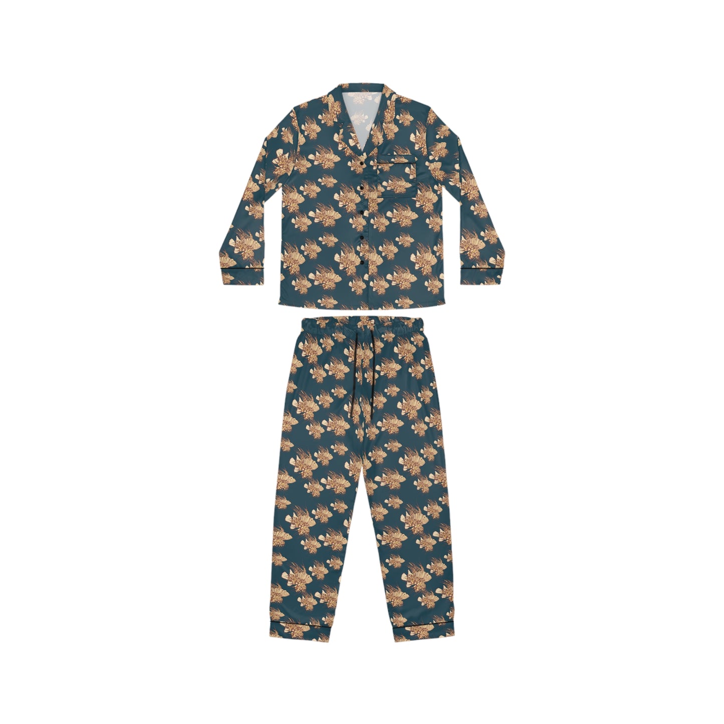 Lionfish Women's Satin Pajamas