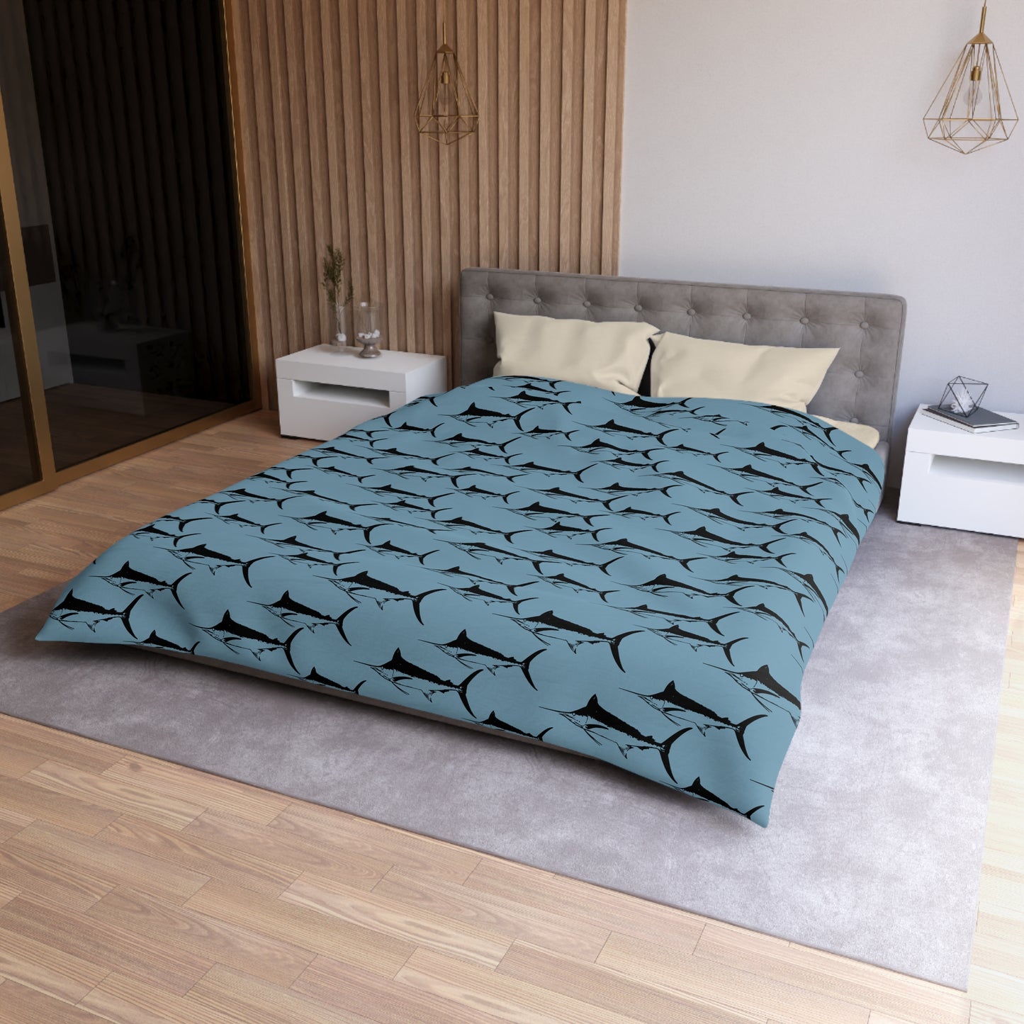 Marlin Microfiber Duvet Cover