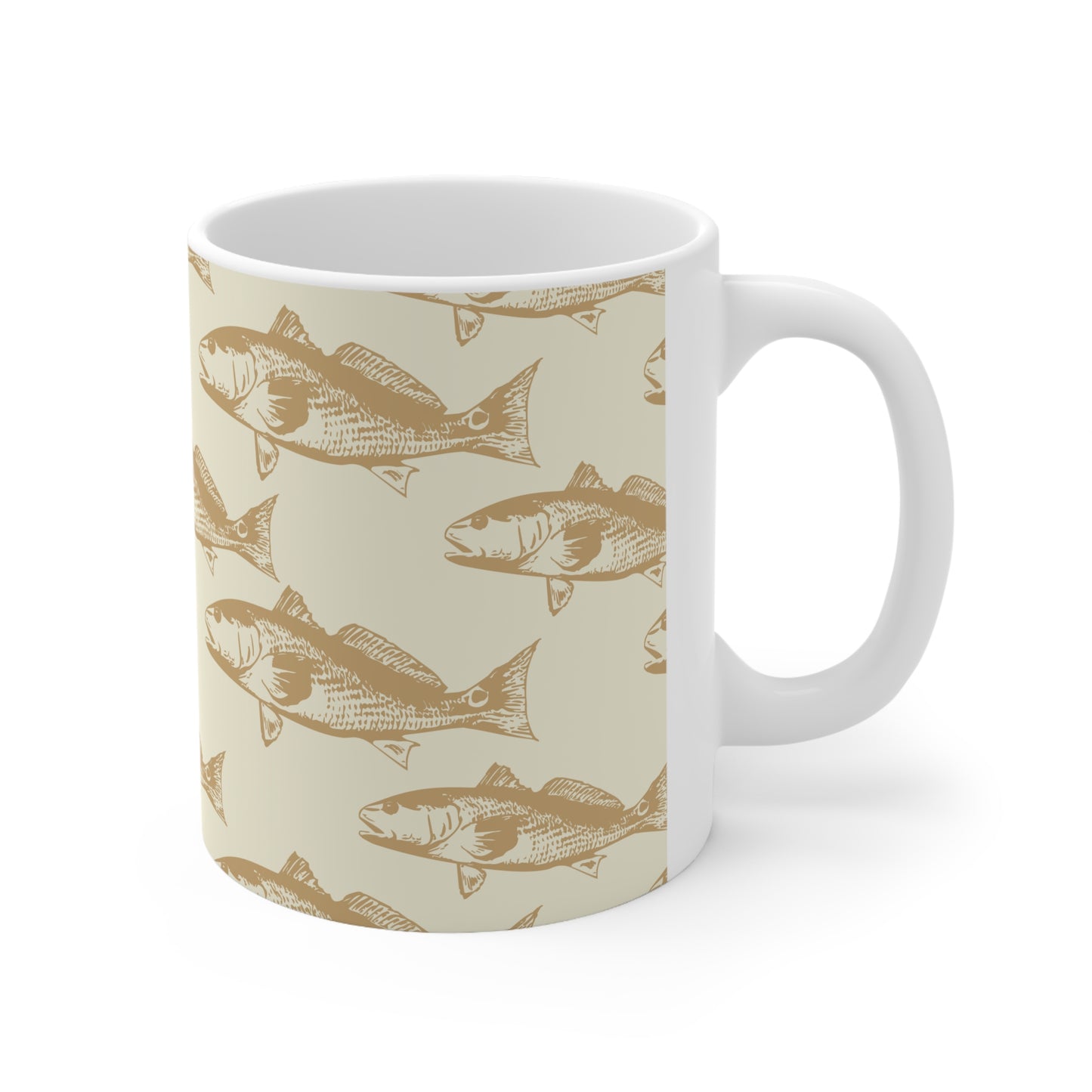 Red Drum Ceramic Mug 11oz