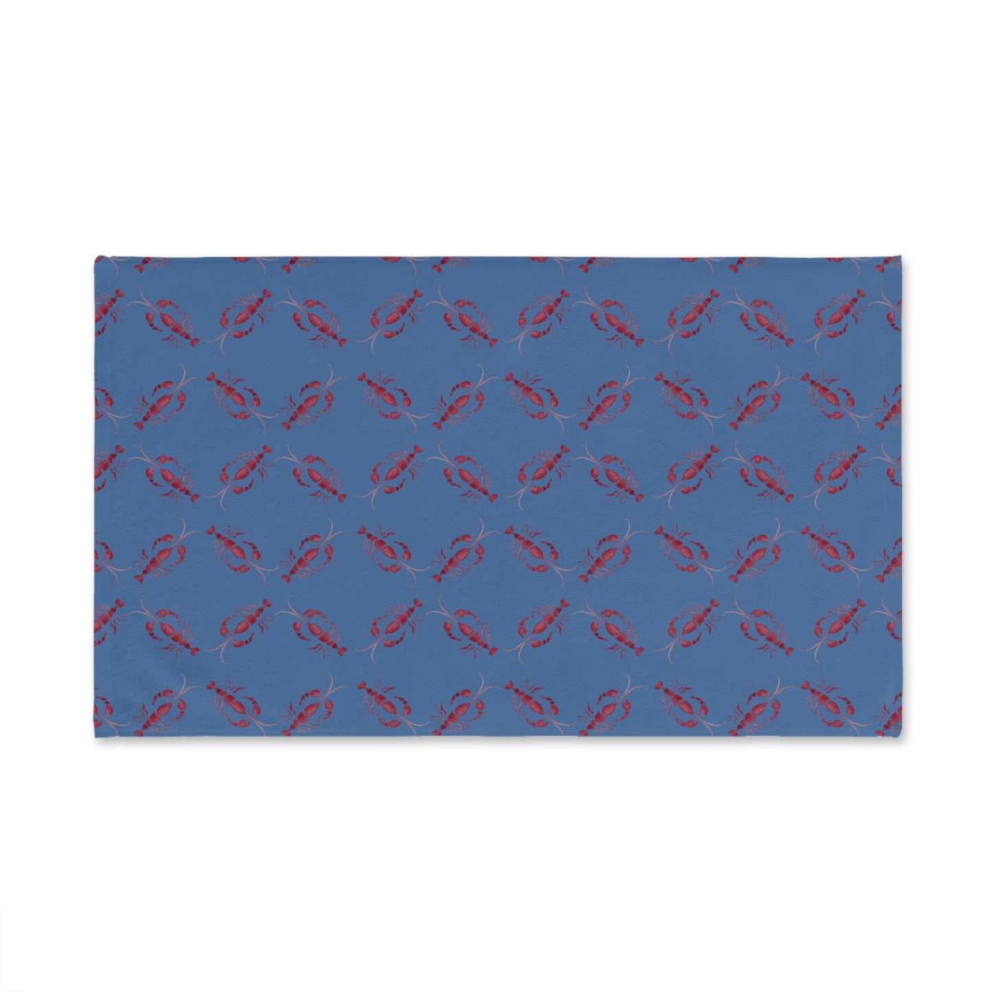 Lobster Pattern Hand Towel - Nautical Kitchen Décor