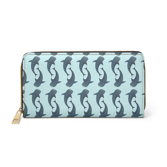Whale Shark Zipper Wallet