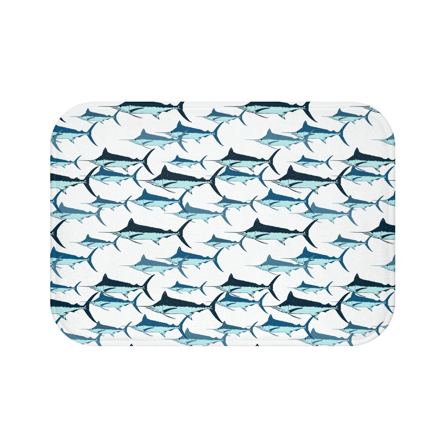 Blue Marlin Bath Mat