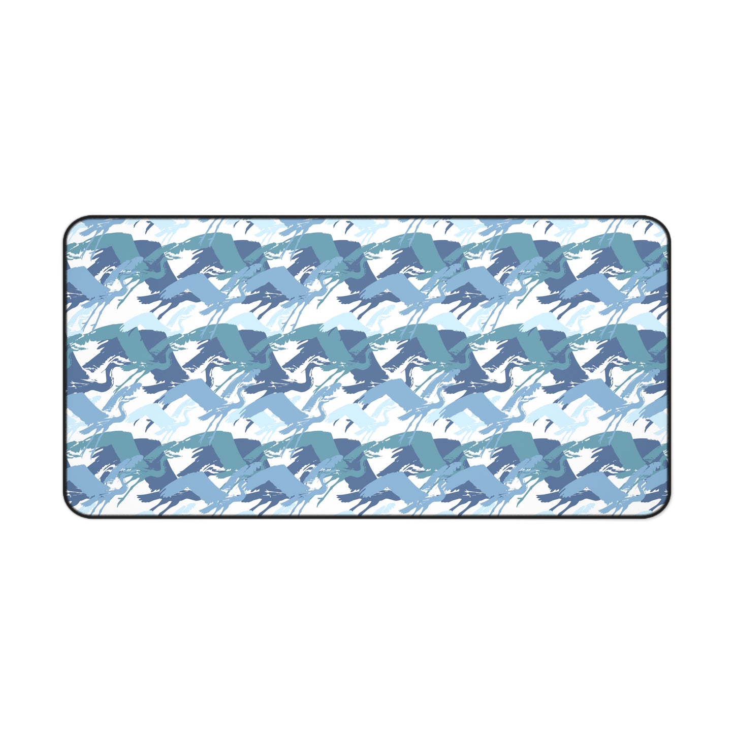 Heron in Flight Design Desk Mat - Perfect for Home and Office