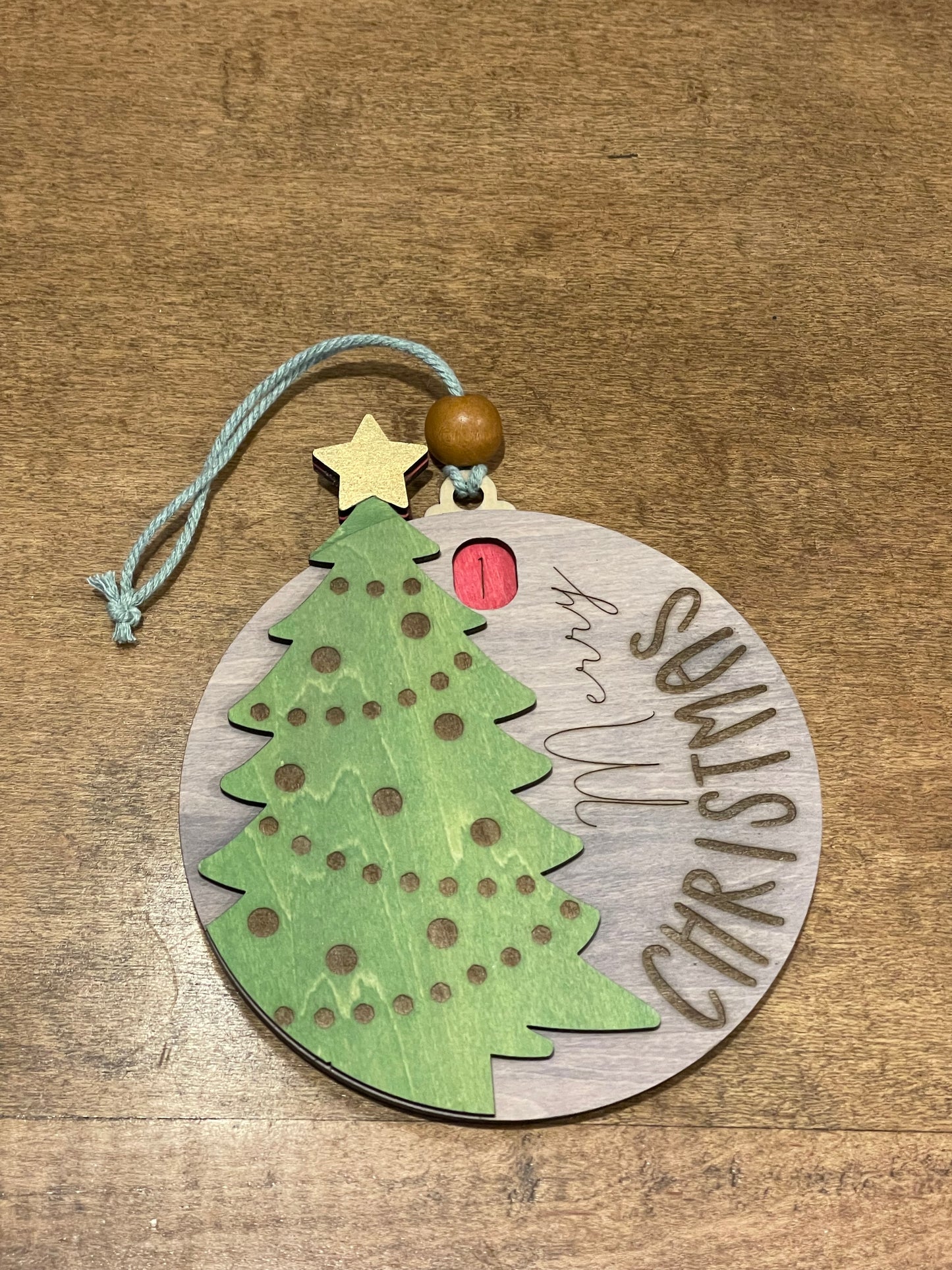 Christmas Countdown Ornament