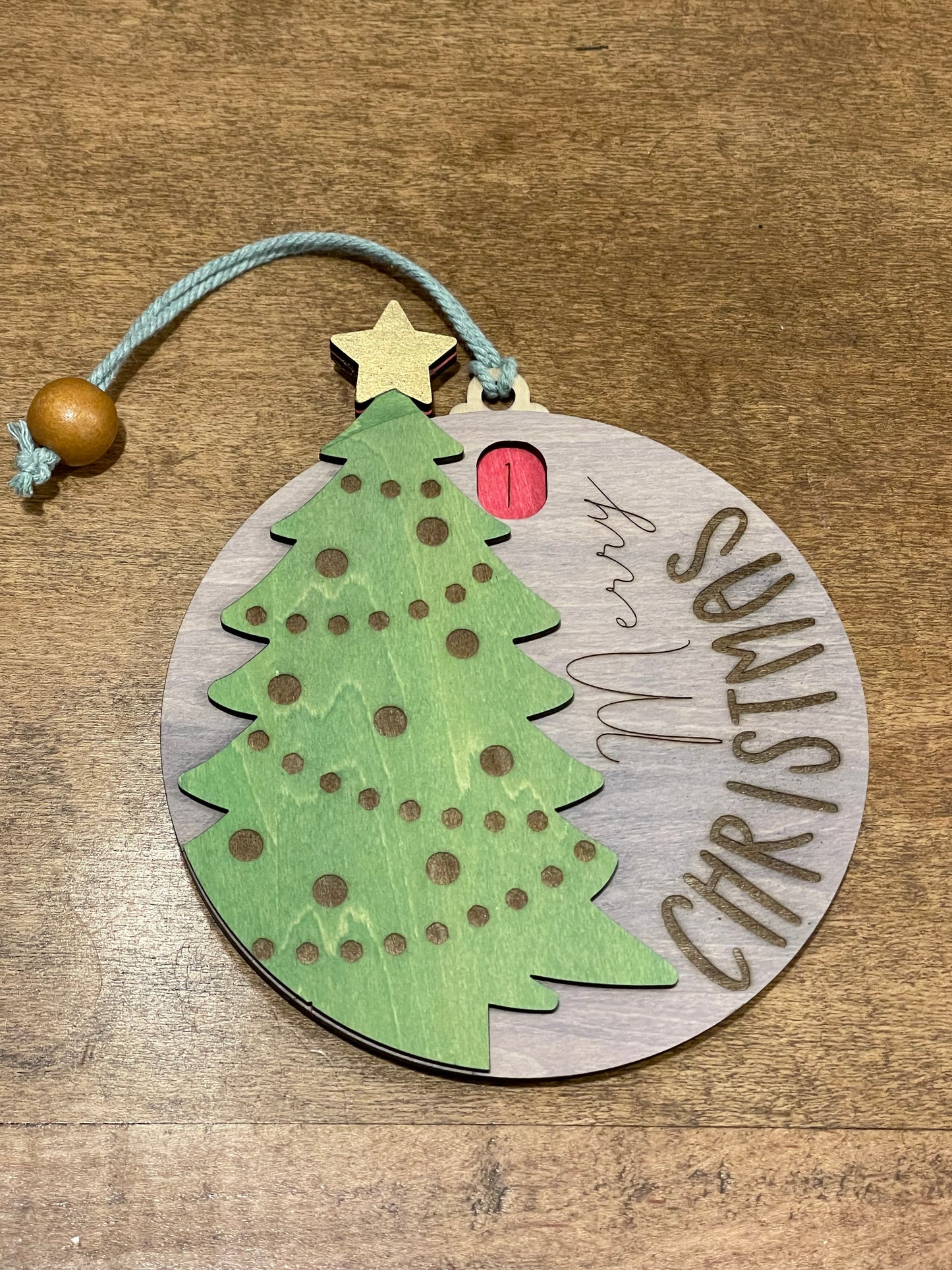 Christmas Countdown Ornament