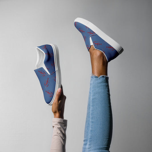 Lobster Women’s slip-on canvas shoes
