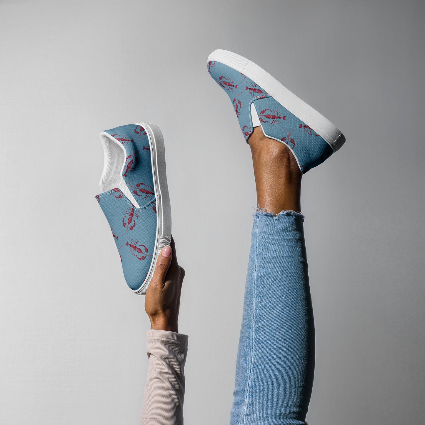 Lobster Women’s slip-on canvas shoes