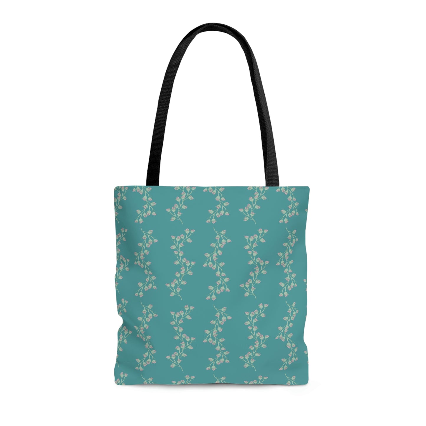 Cascading Floral Tote Bag