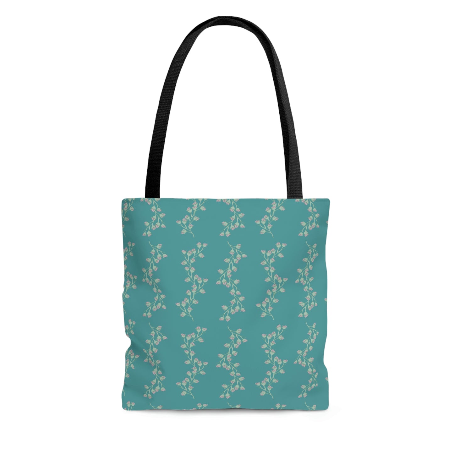 Cascading Floral Tote Bag