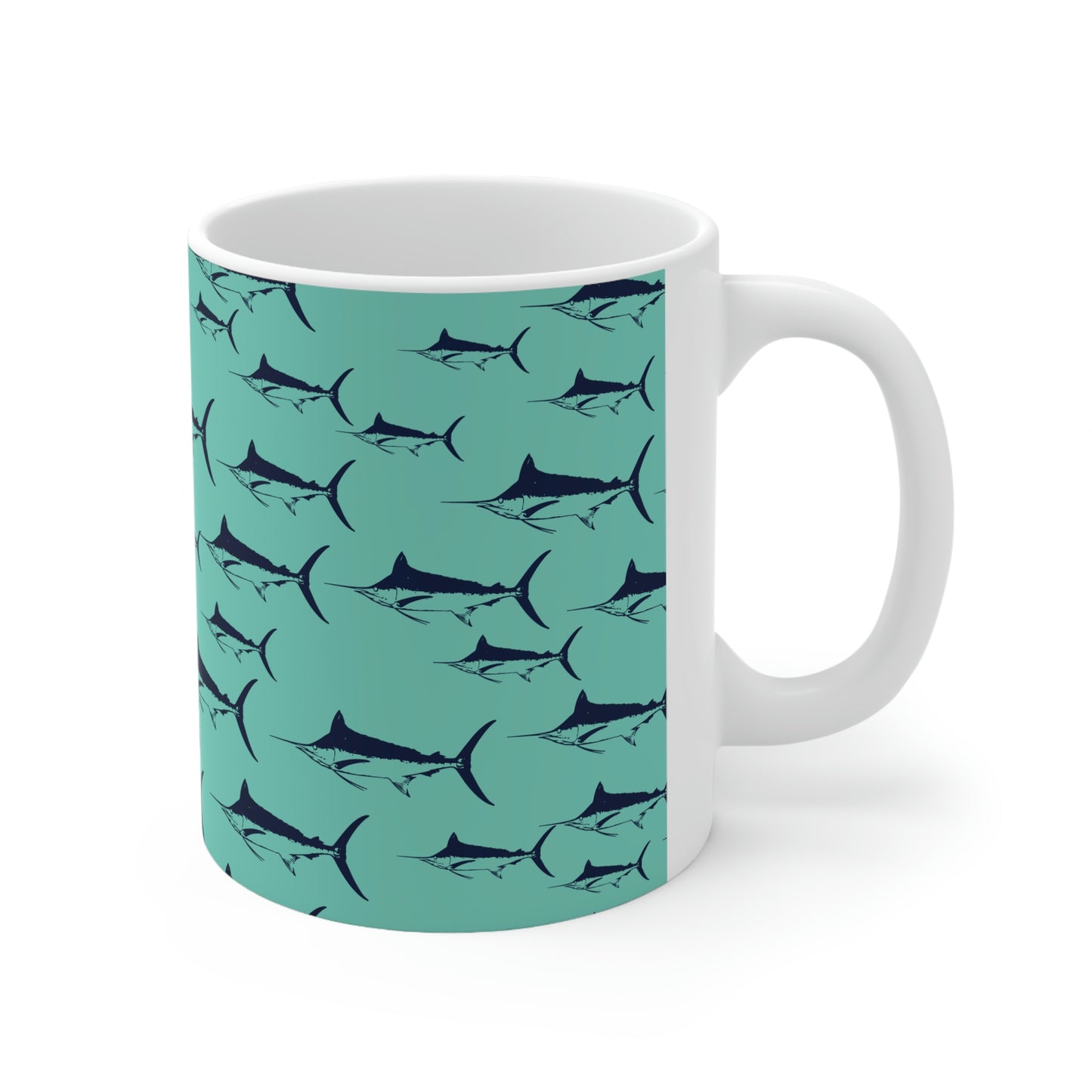 Marlin Ceramic Mug 11oz