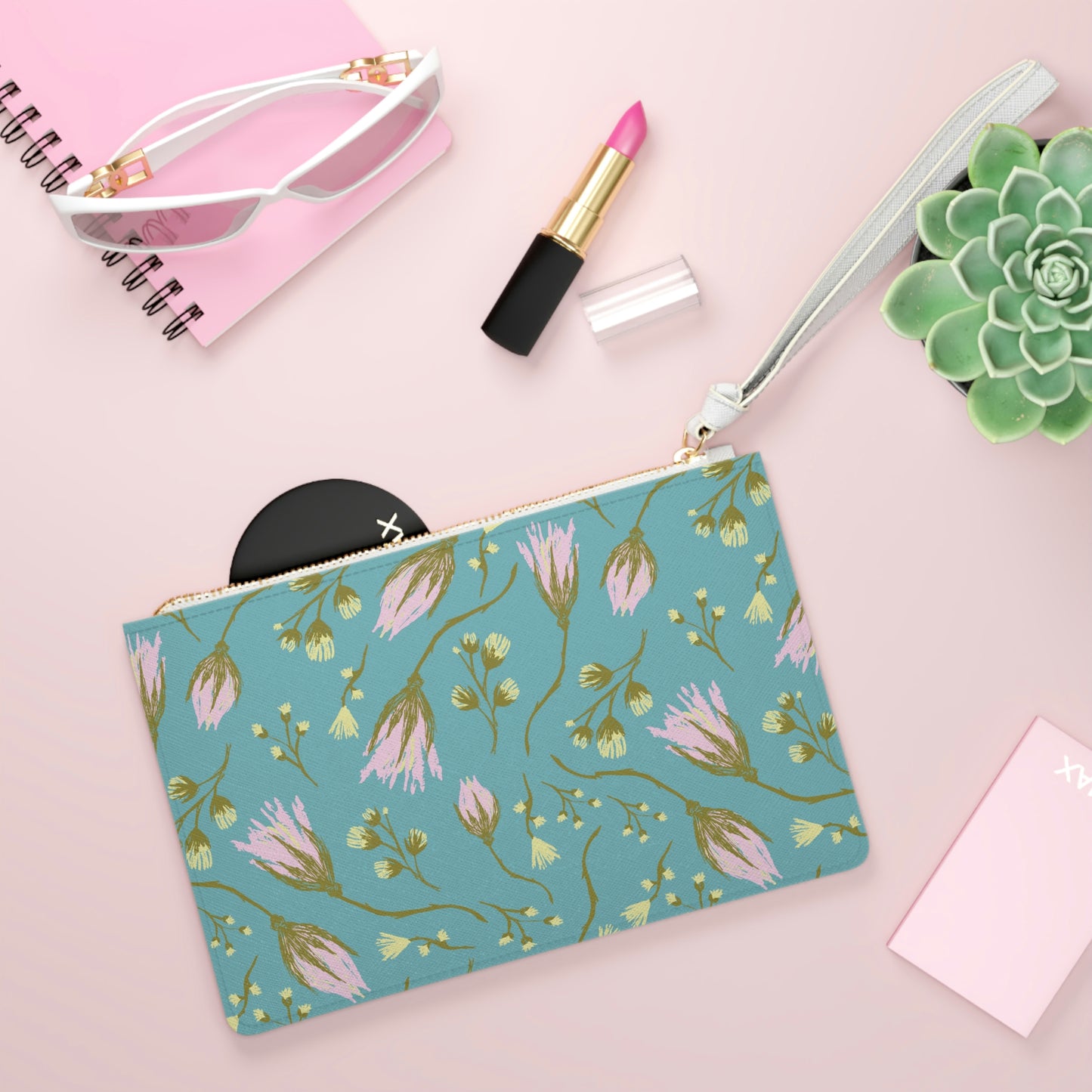Floral Clutch Bag