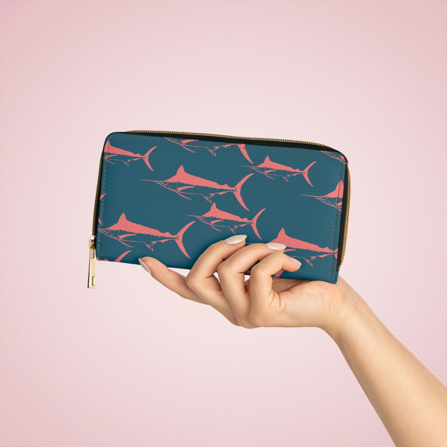 Marlin Zipper Wallet