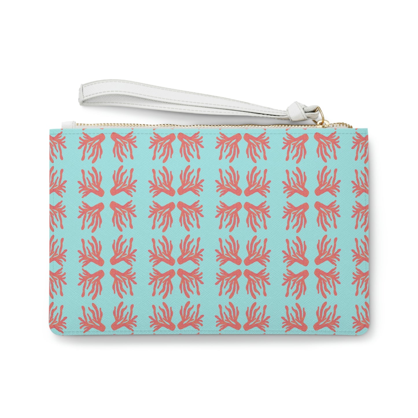 Coral Clutch Bag