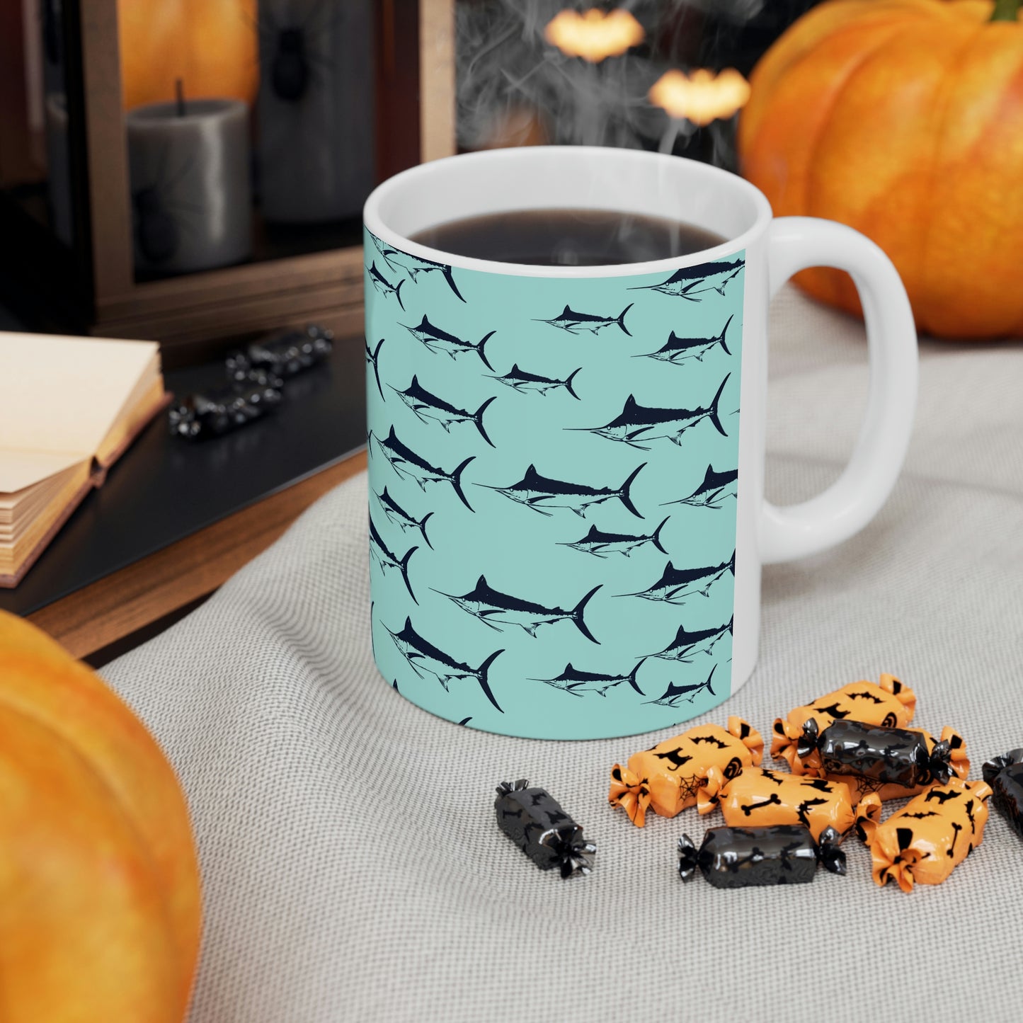 Marlin Ceramic Mug 11oz