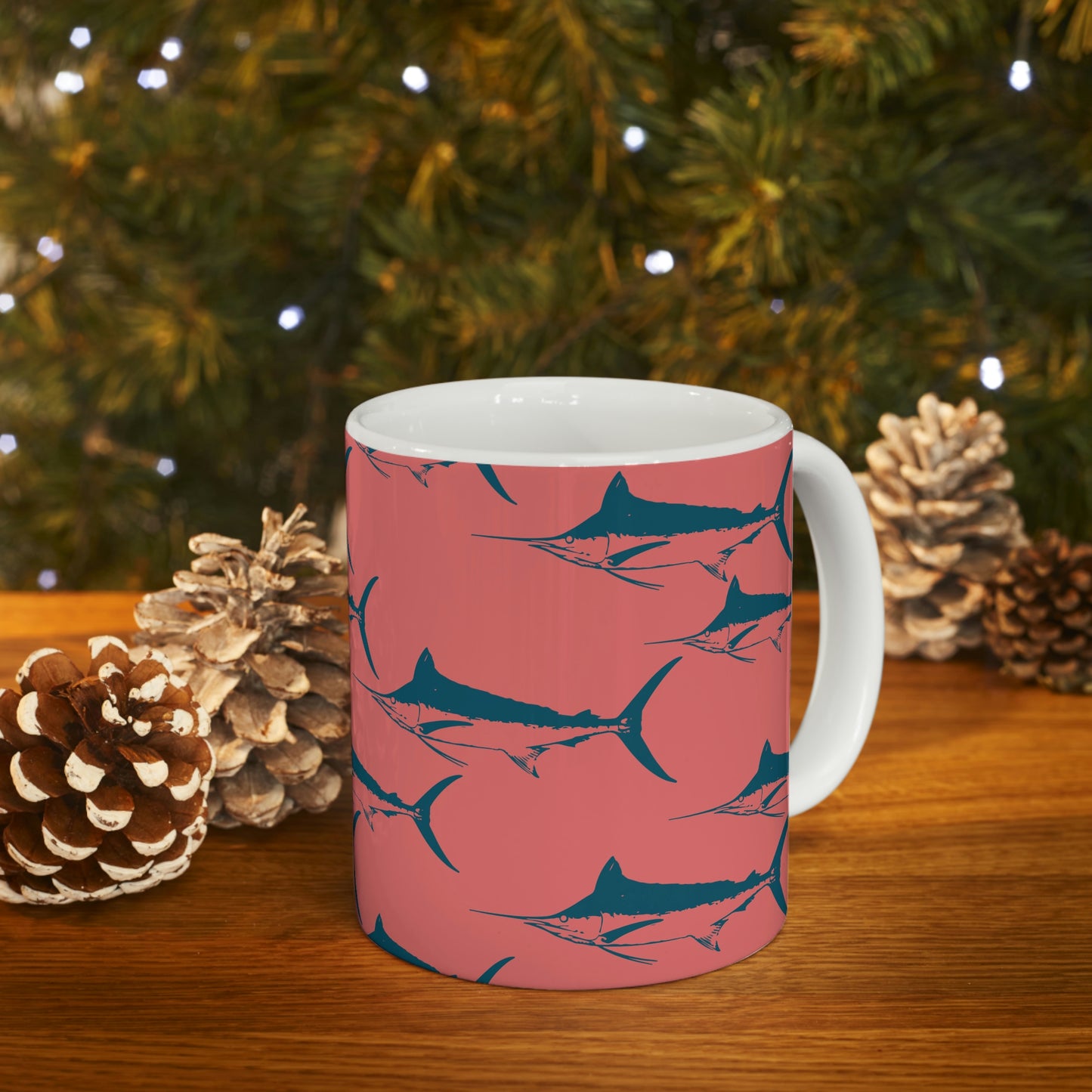 Marlin Ceramic Mug 11oz