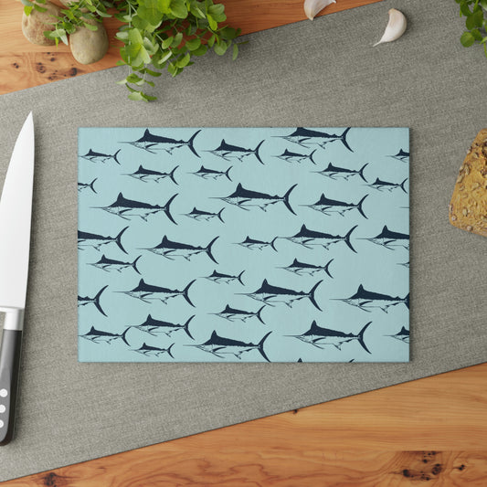 Marlin Glass Cutting Board