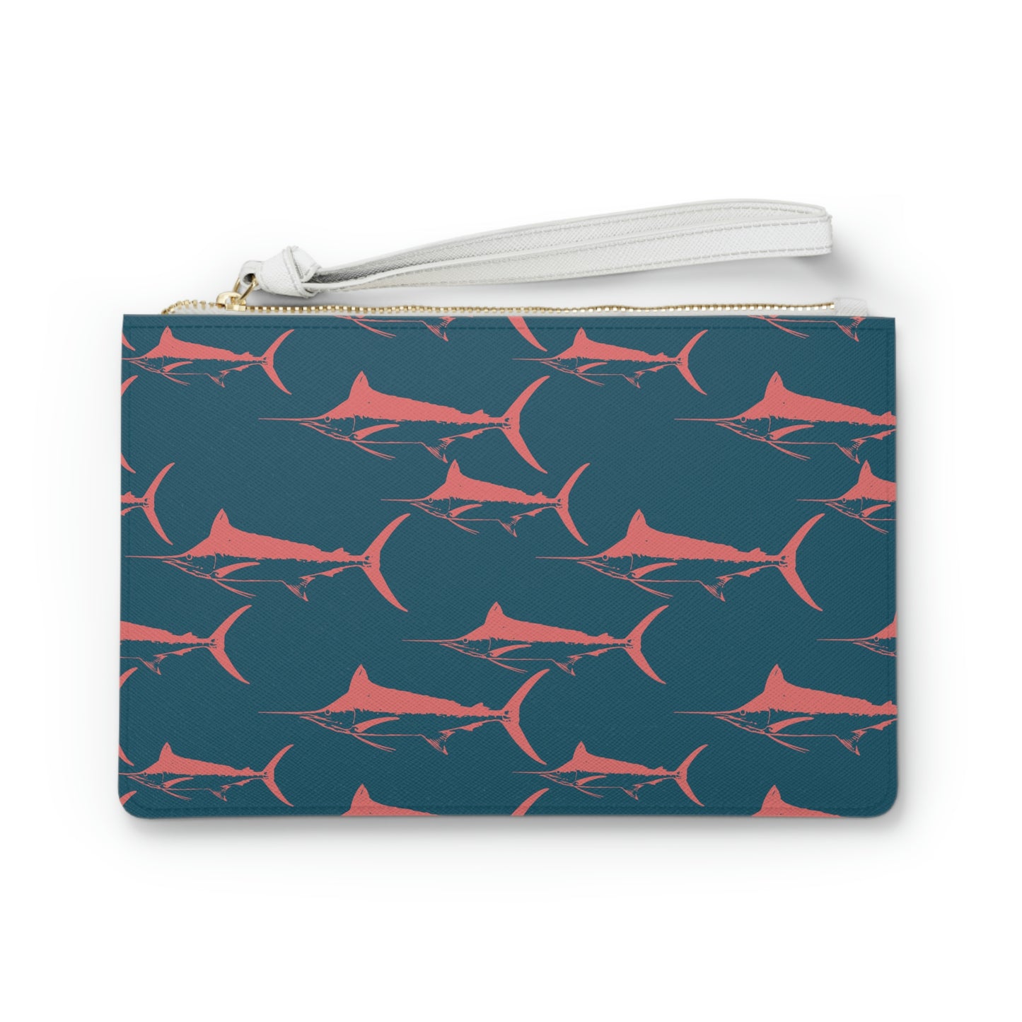 Blue Marlin Clutch Bag