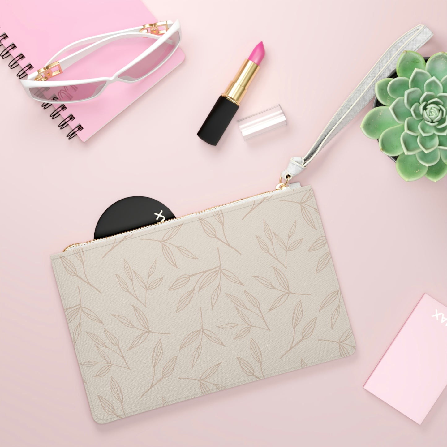 Leaves Clutch Bag