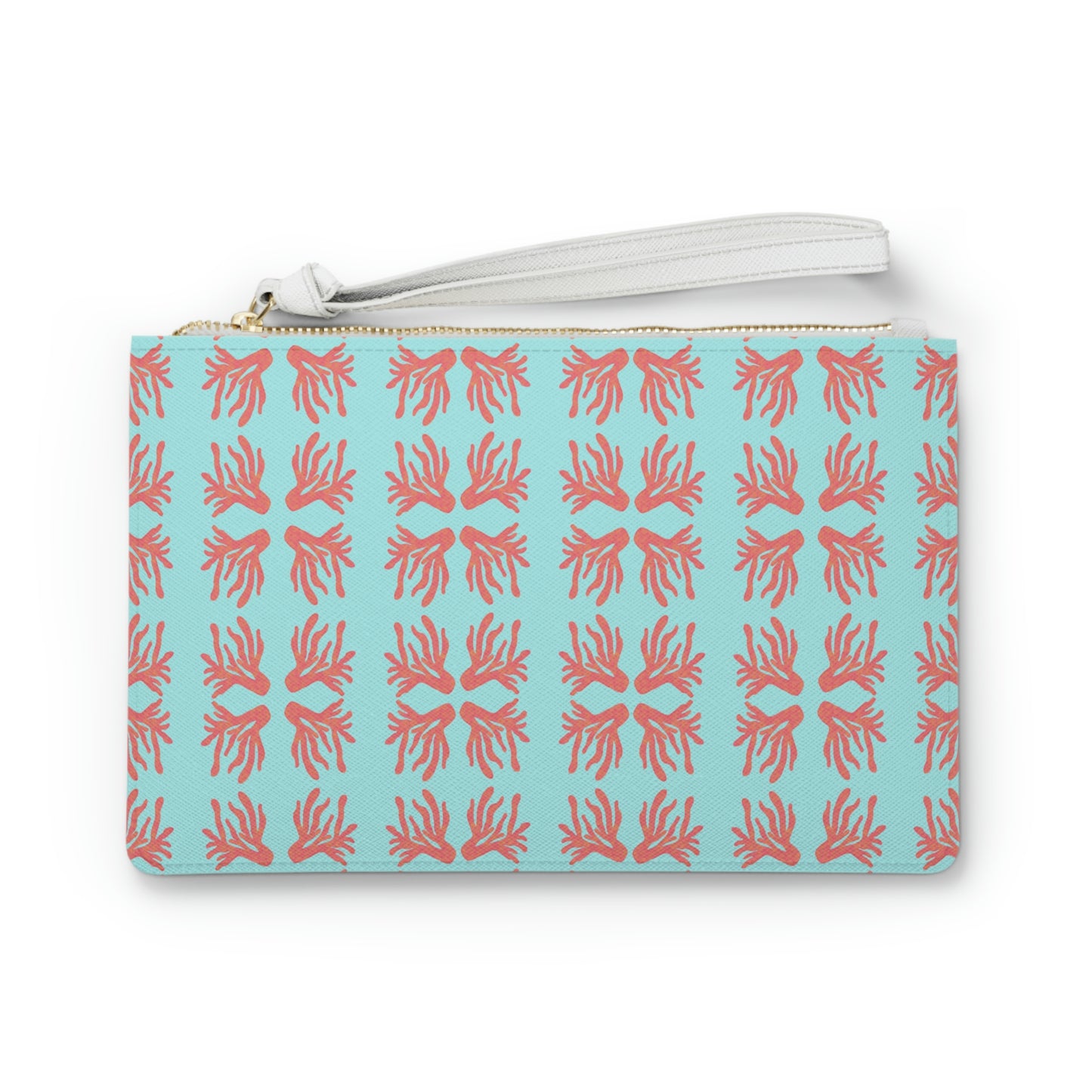Coral Clutch Bag