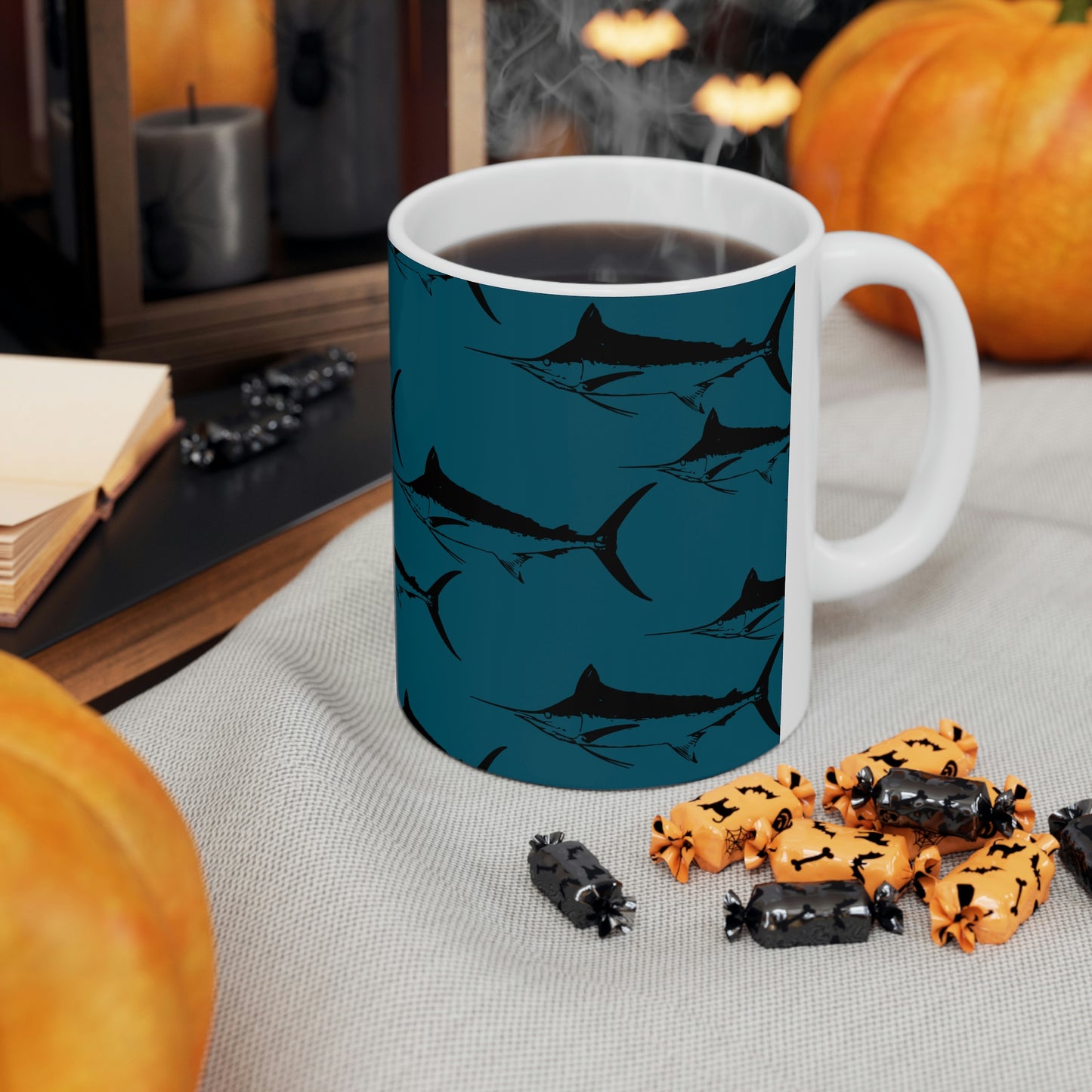 Marlin Ceramic Mug 11oz