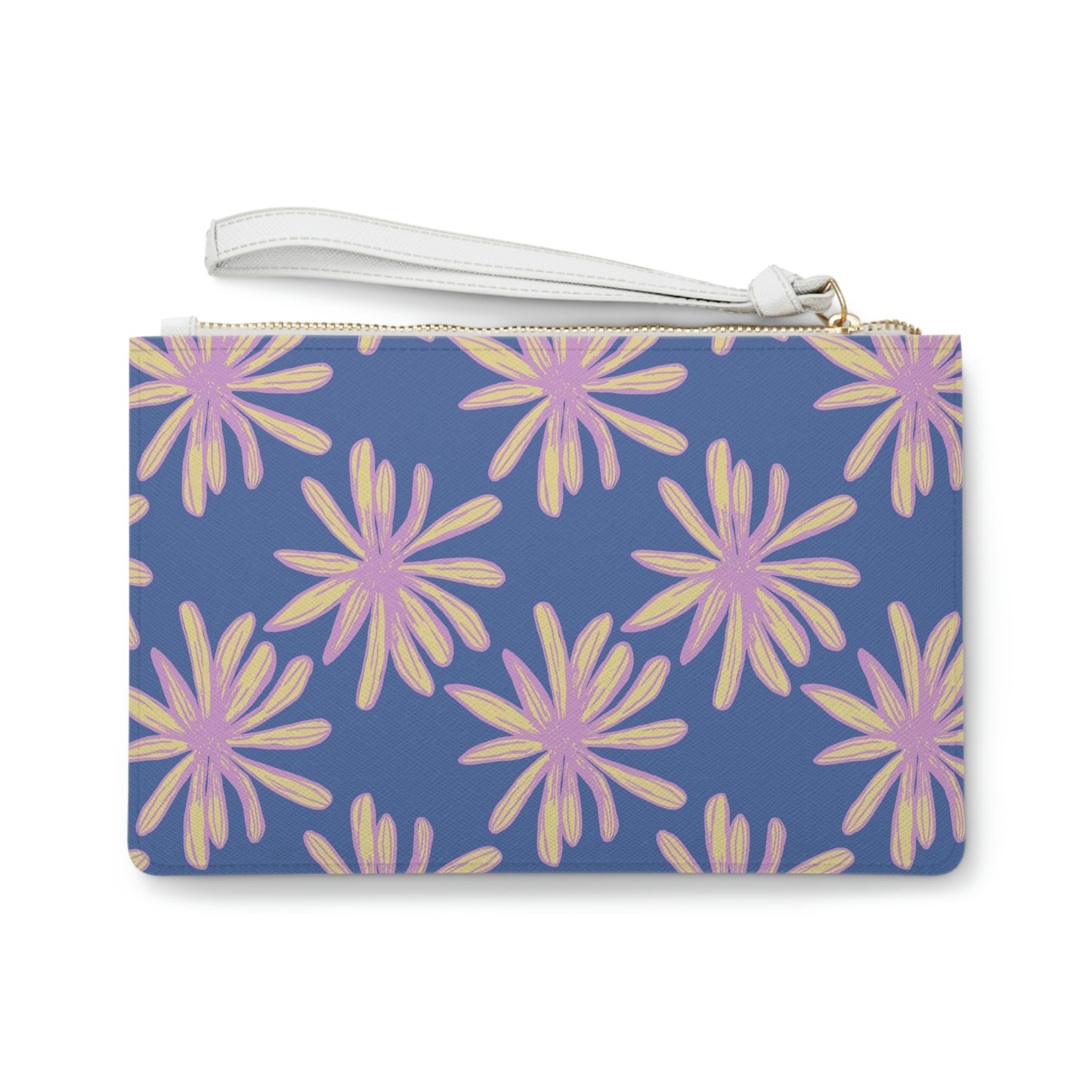Floral Daisy Clutch Bag