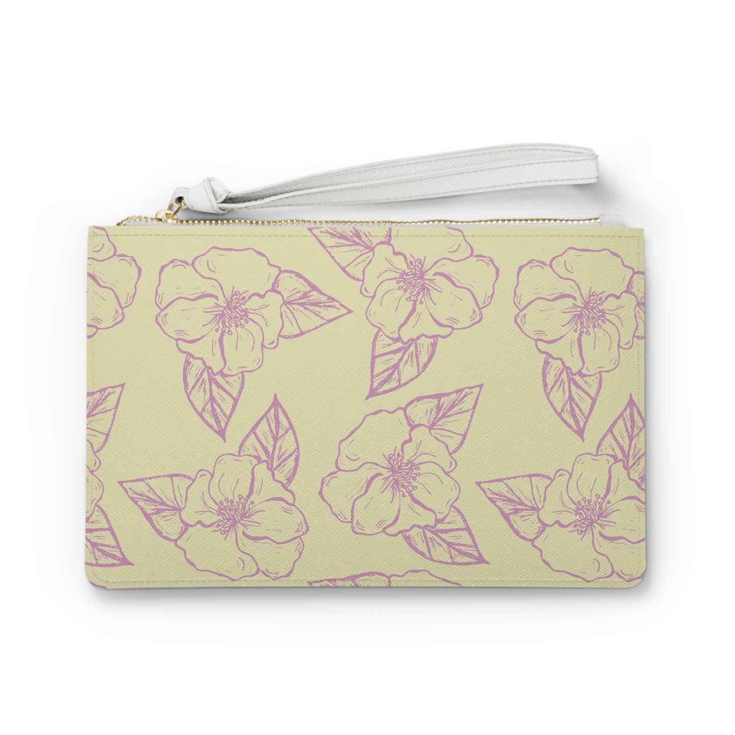 Hibiscus Floral Clutch Bag