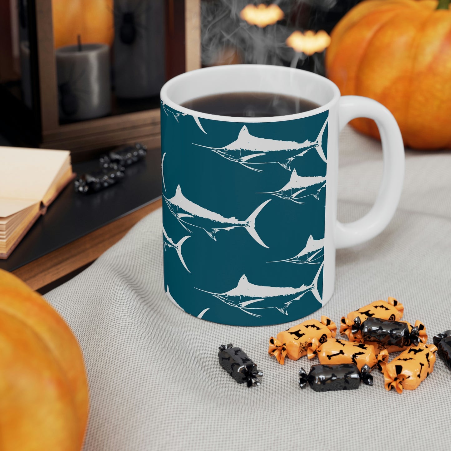 Marlin Ceramic Mug 11oz