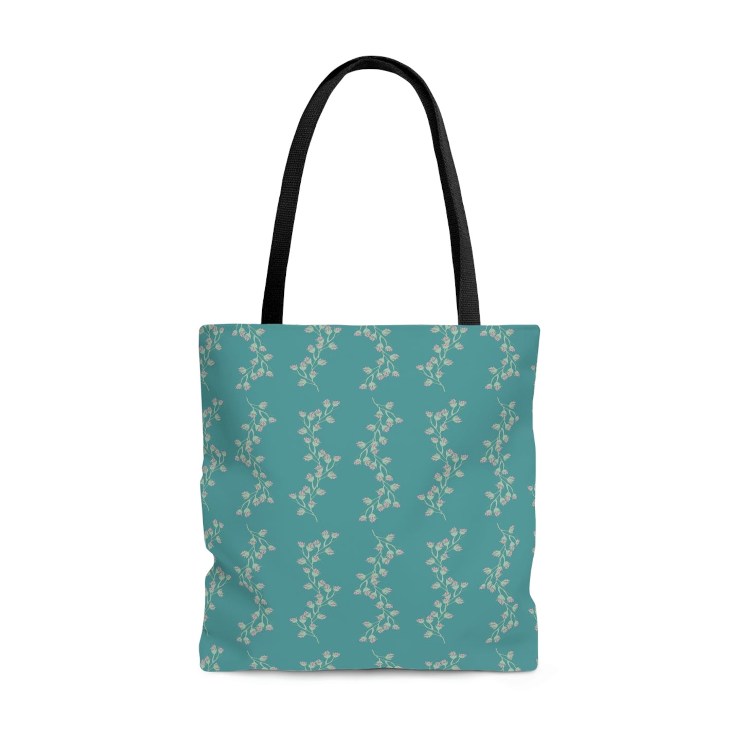 Cascading Floral Tote Bag