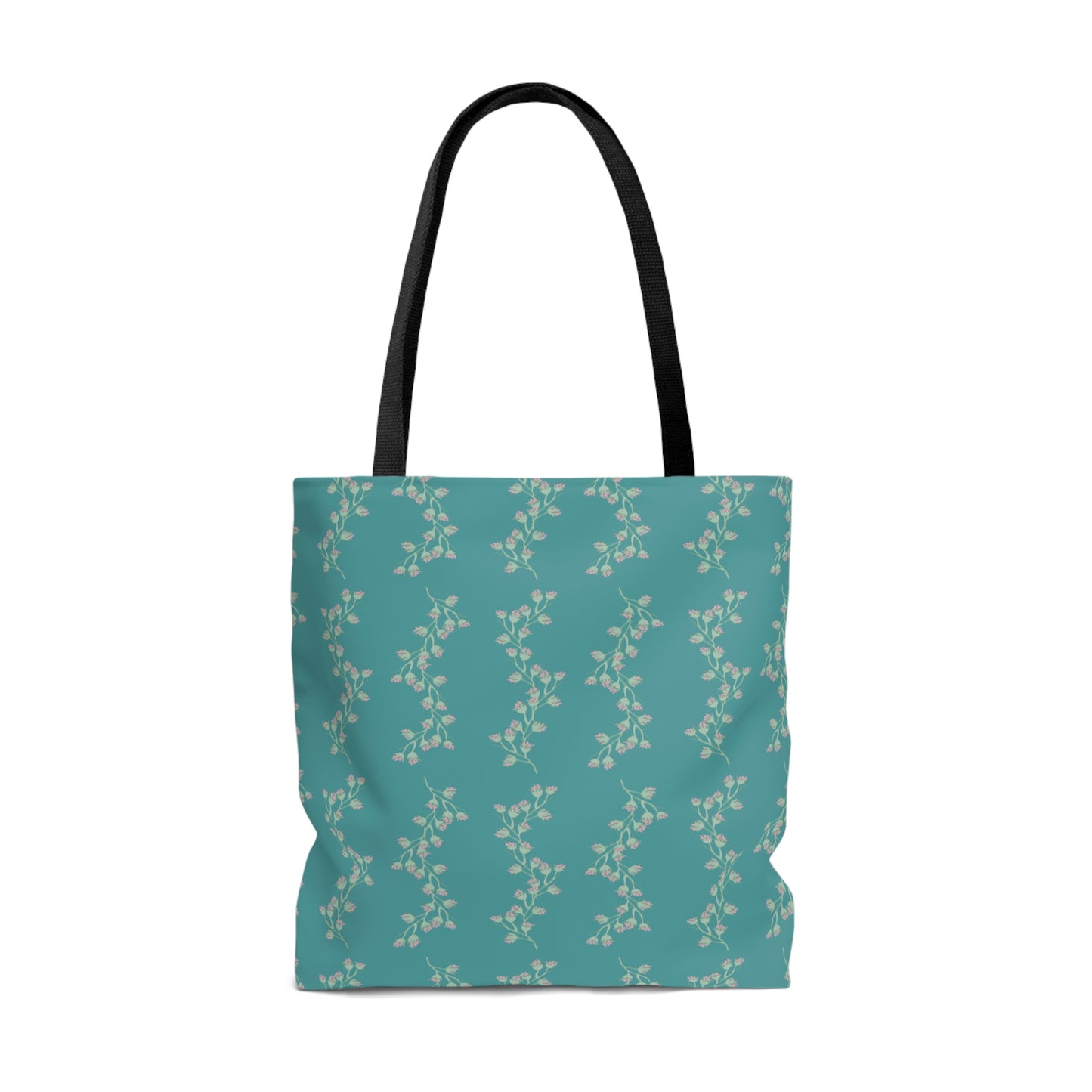 Cascading Floral Tote Bag