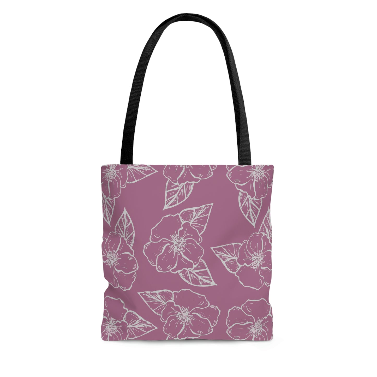 Hibiscus Floral Tote Bag