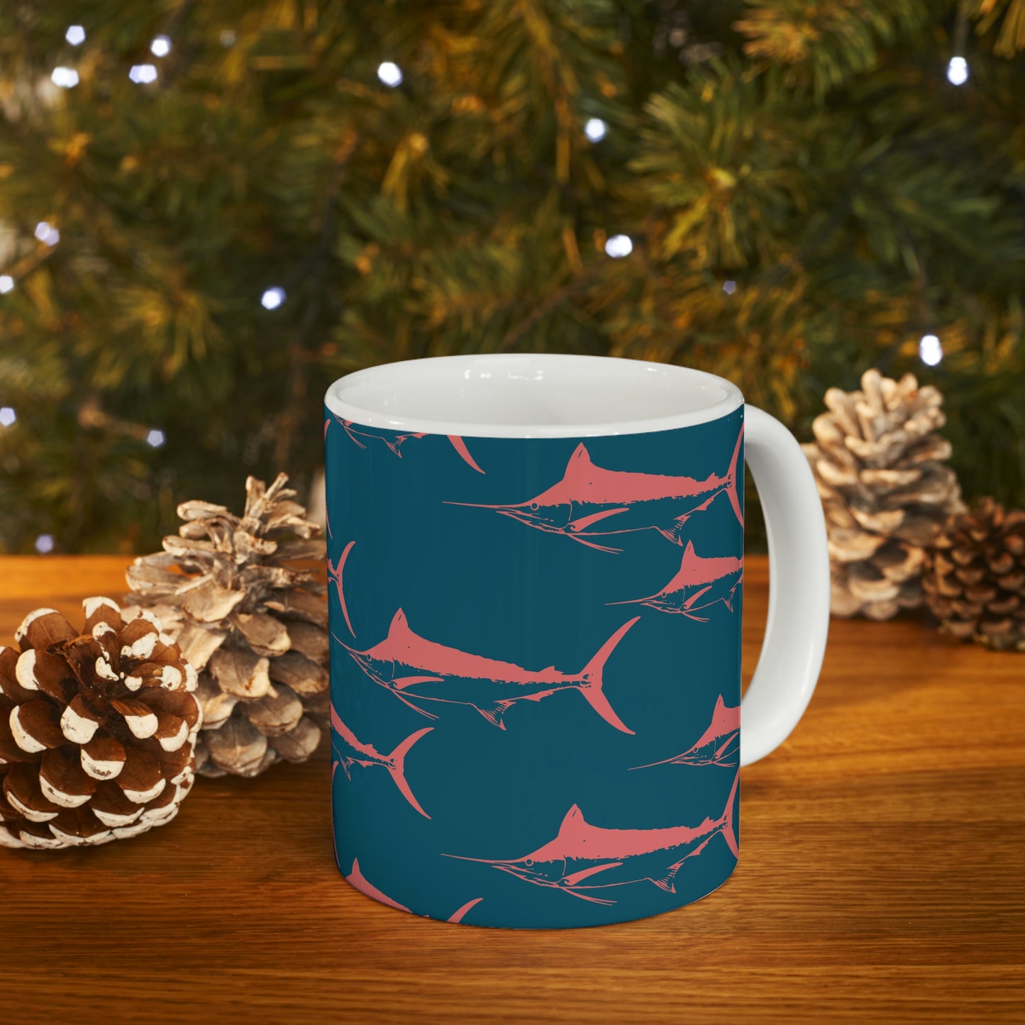 Marlin Ceramic Mug 11oz