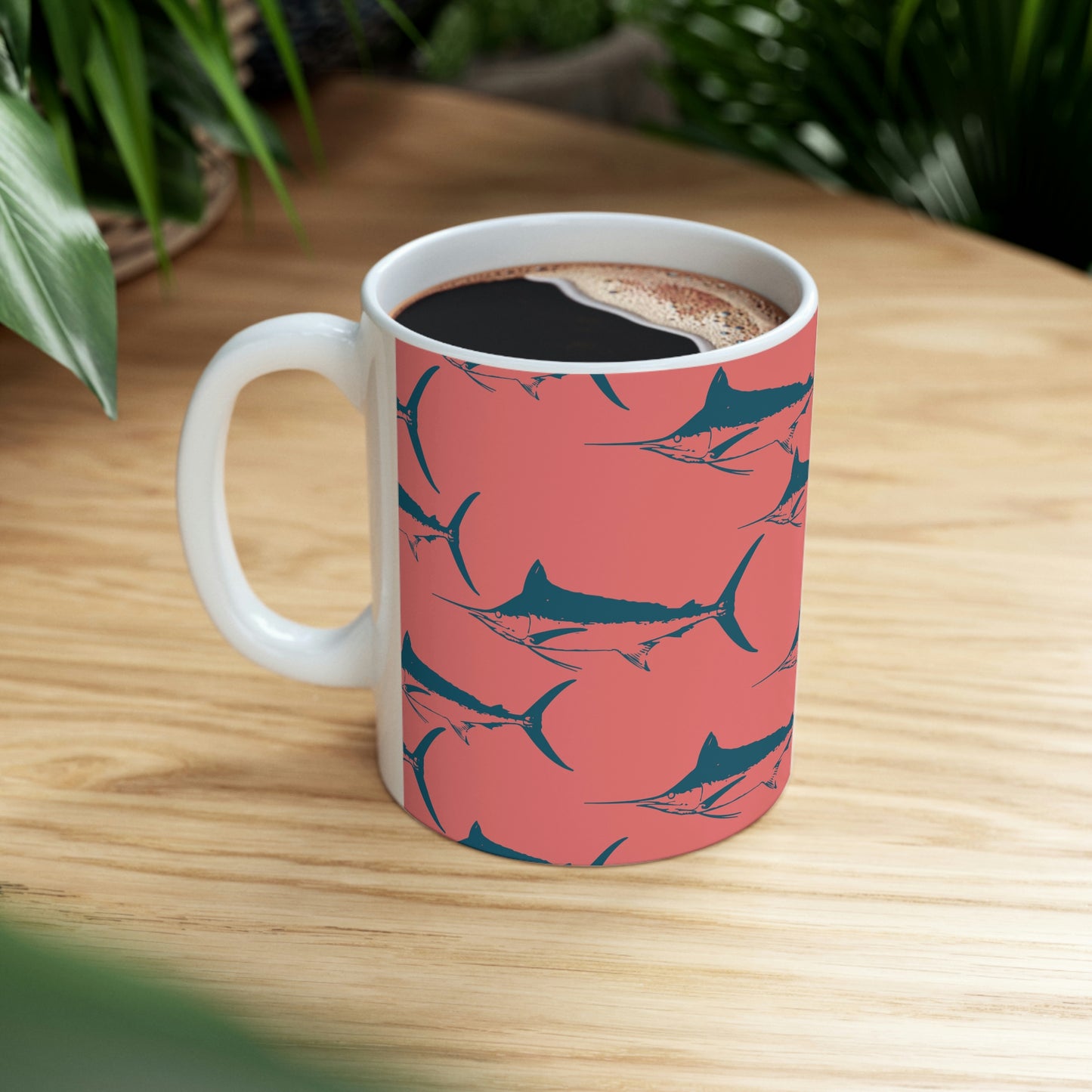 Marlin Ceramic Mug 11oz