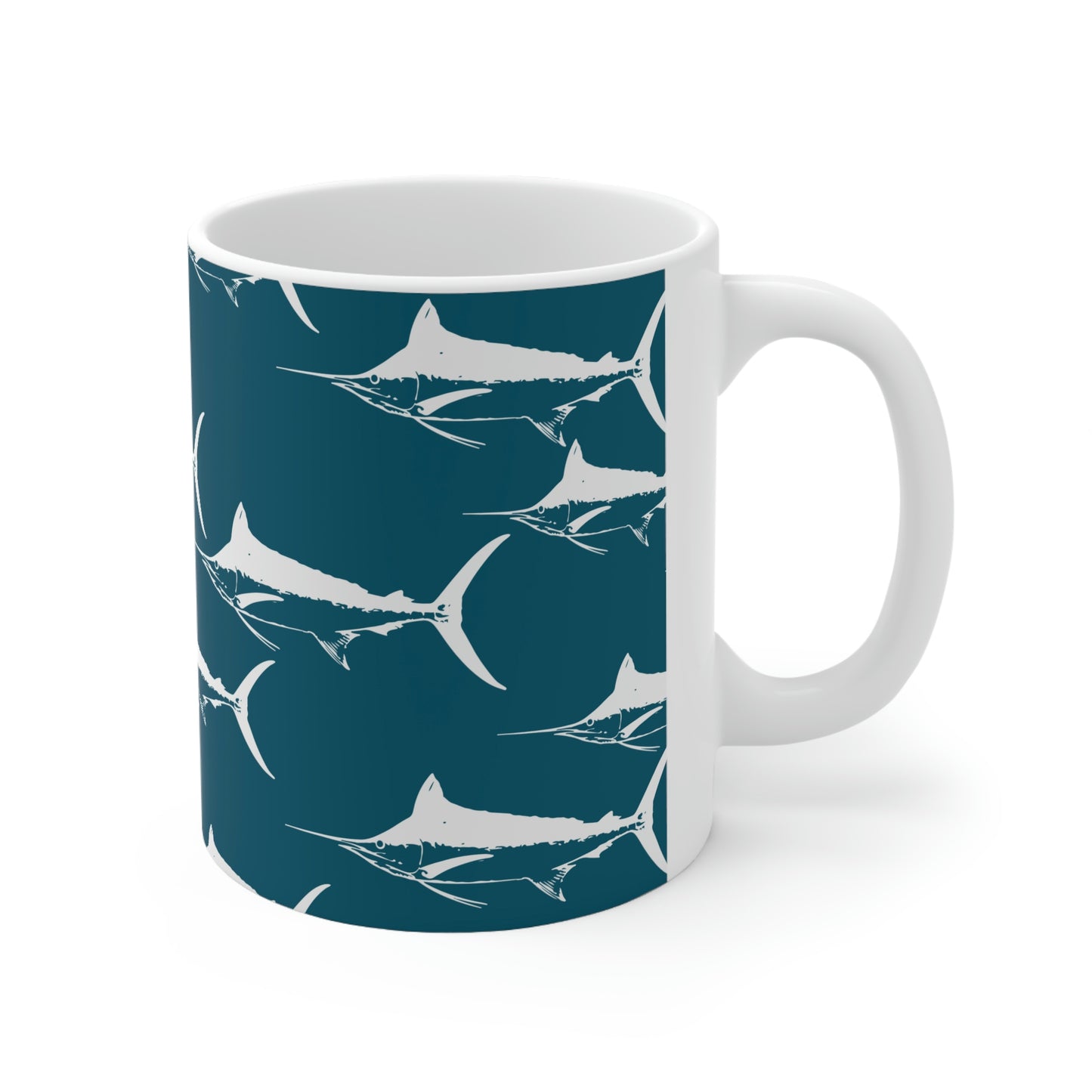 Marlin Ceramic Mug 11oz