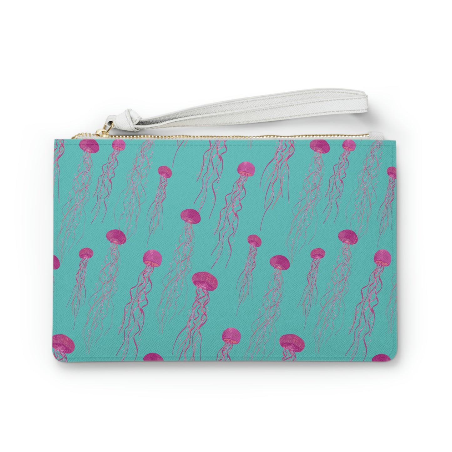 Swimming Jellyfish Clutch Bag