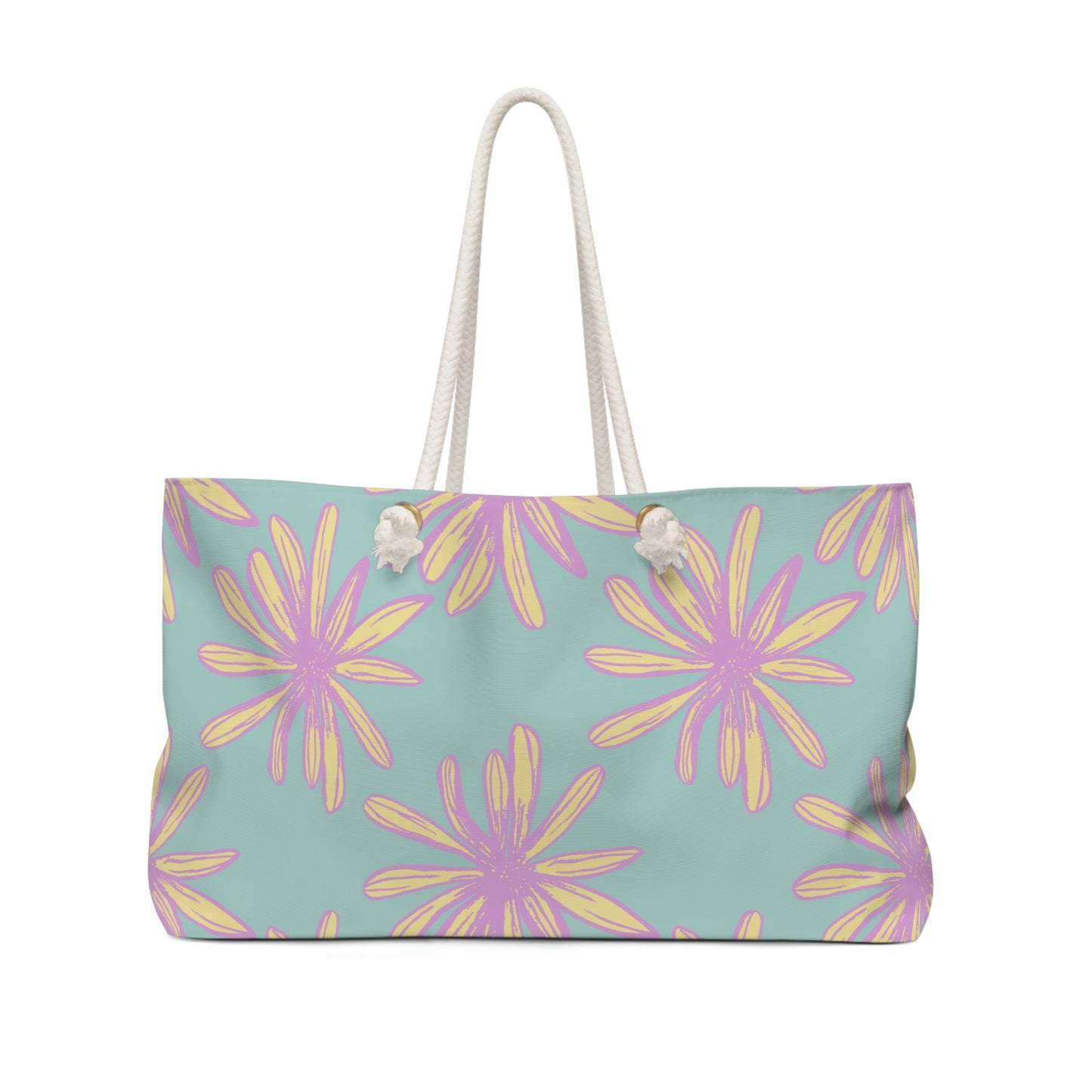 Floral Daisy Weekender Bag