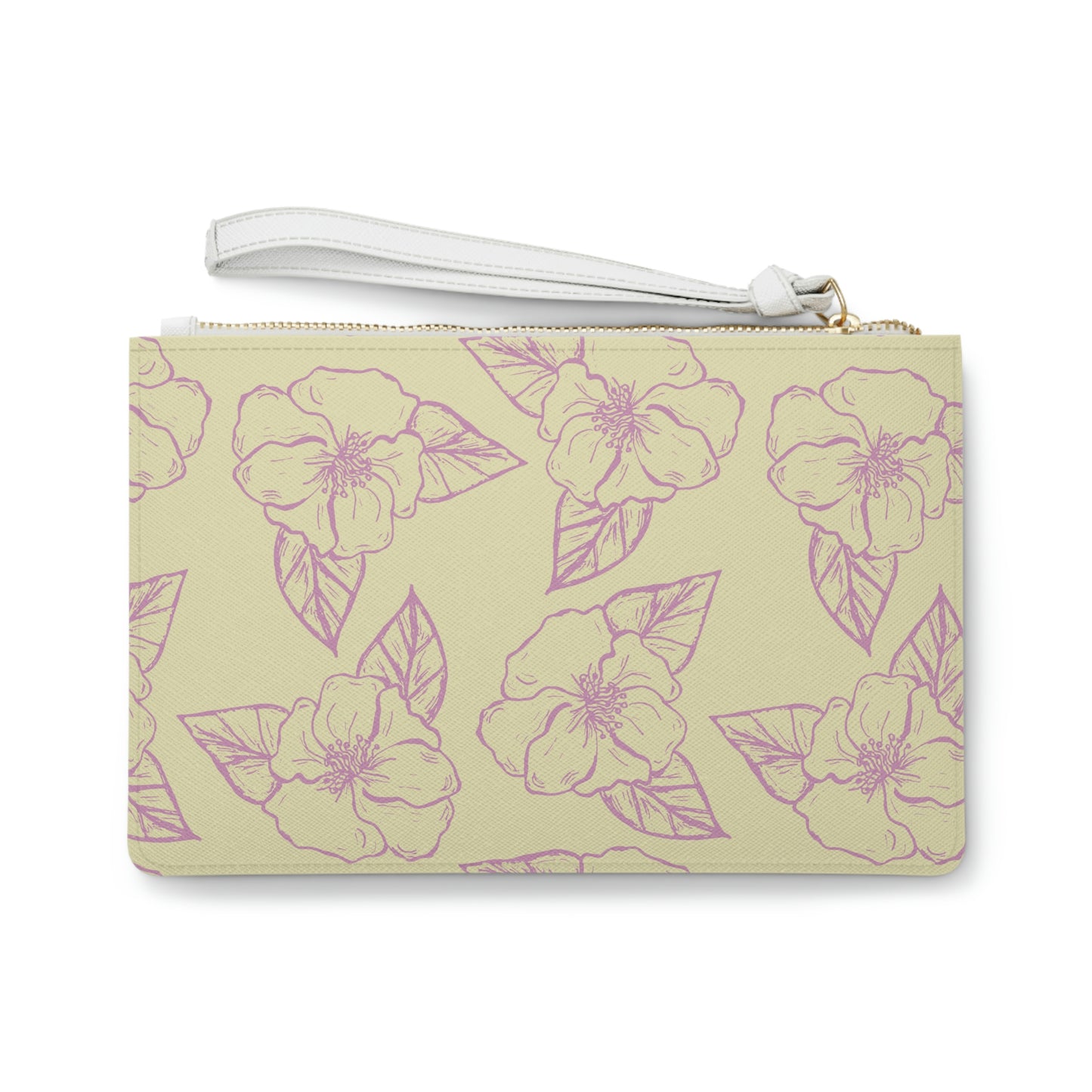 Hibiscus Floral Clutch Bag