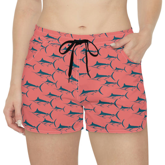 Marlin Women's Casual Shorts Running Mahi