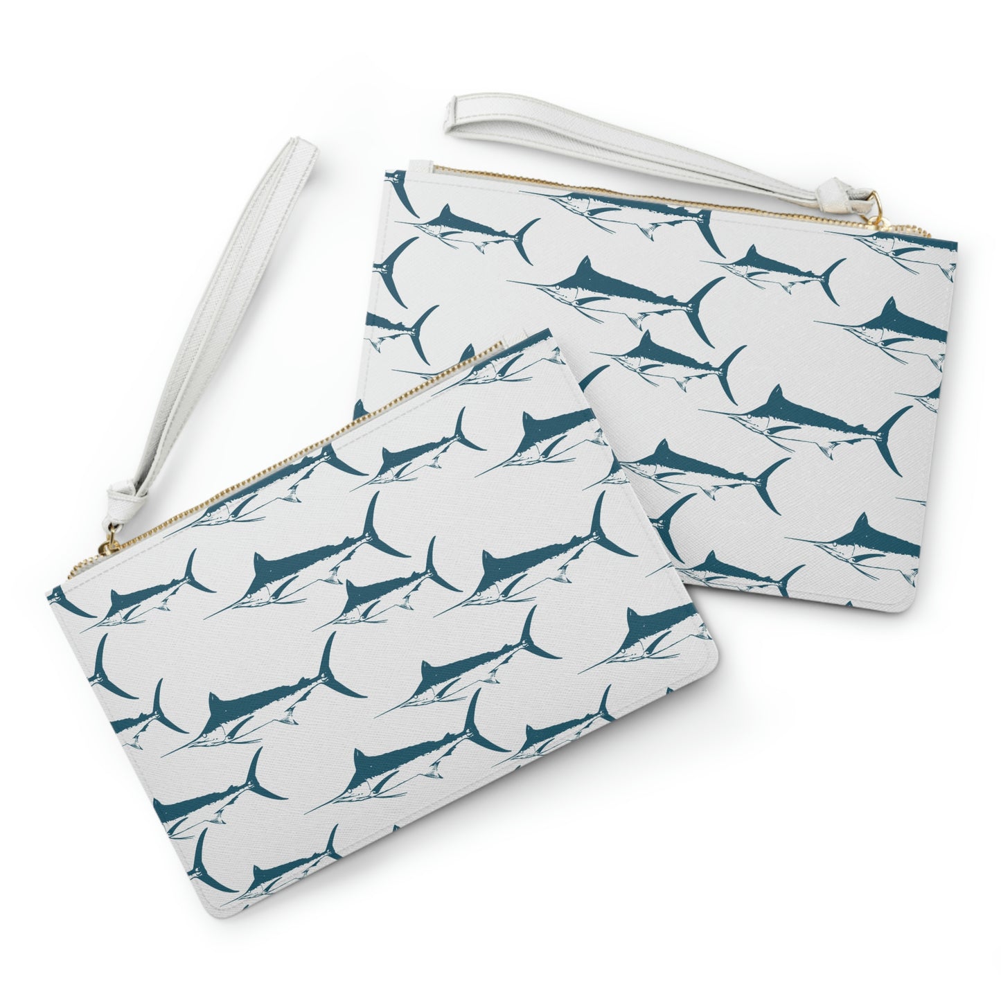 Blue Marlin Clutch Bag