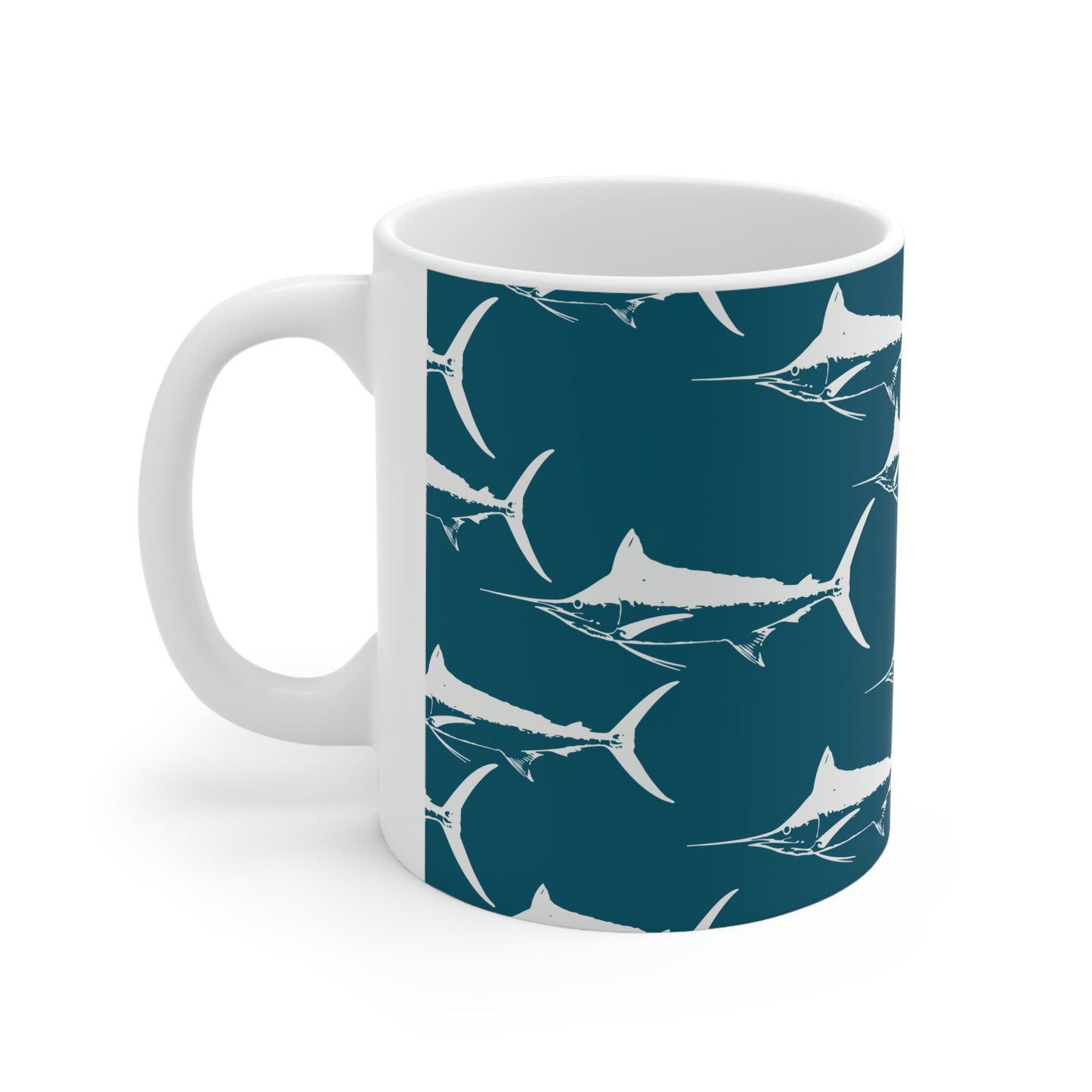 Marlin Ceramic Mug 11oz