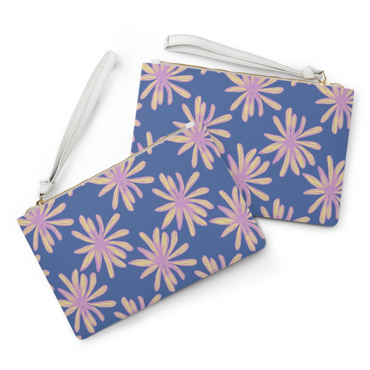 Floral Daisy Clutch Bag